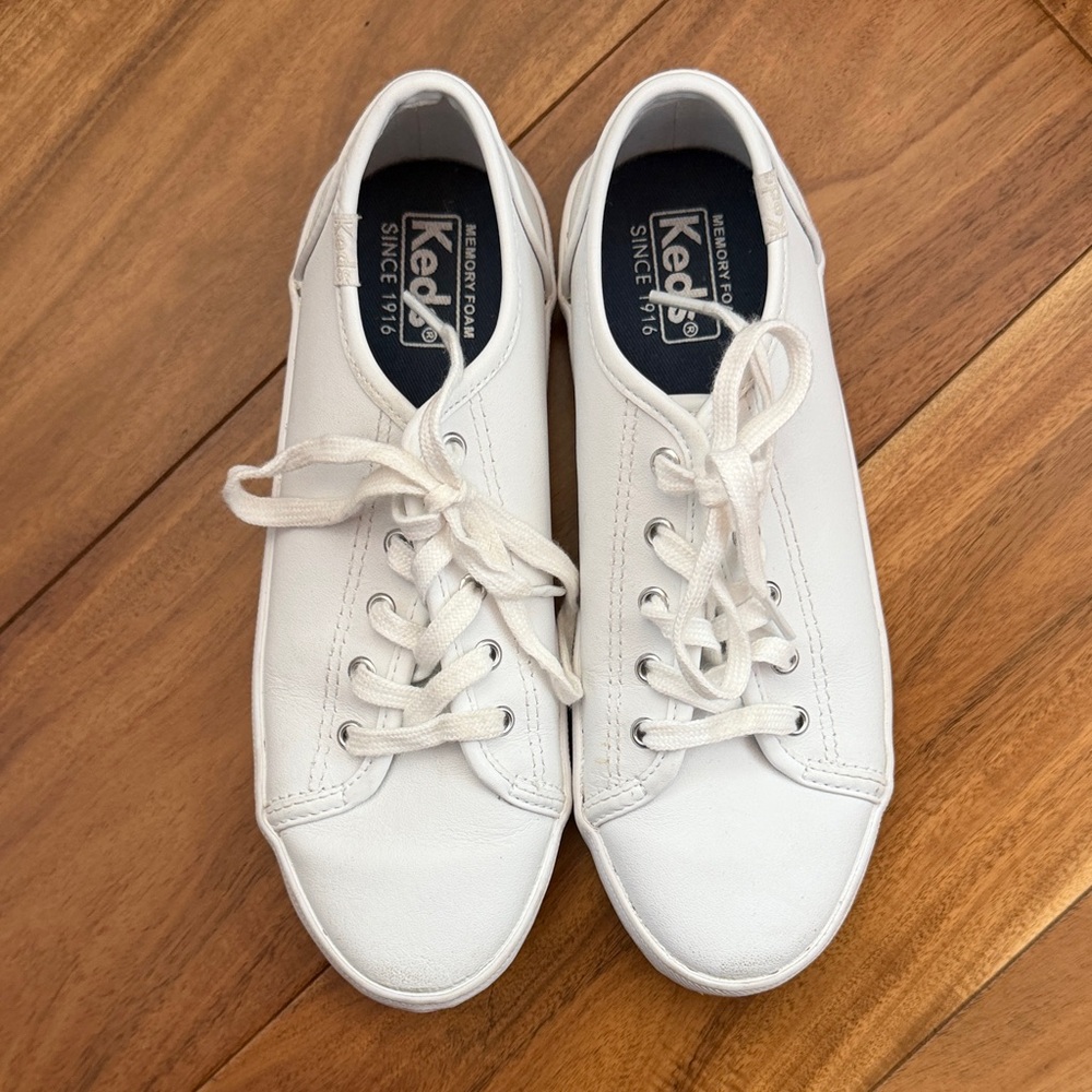 Keds Classic White Sneakers - Picture 2 of 6